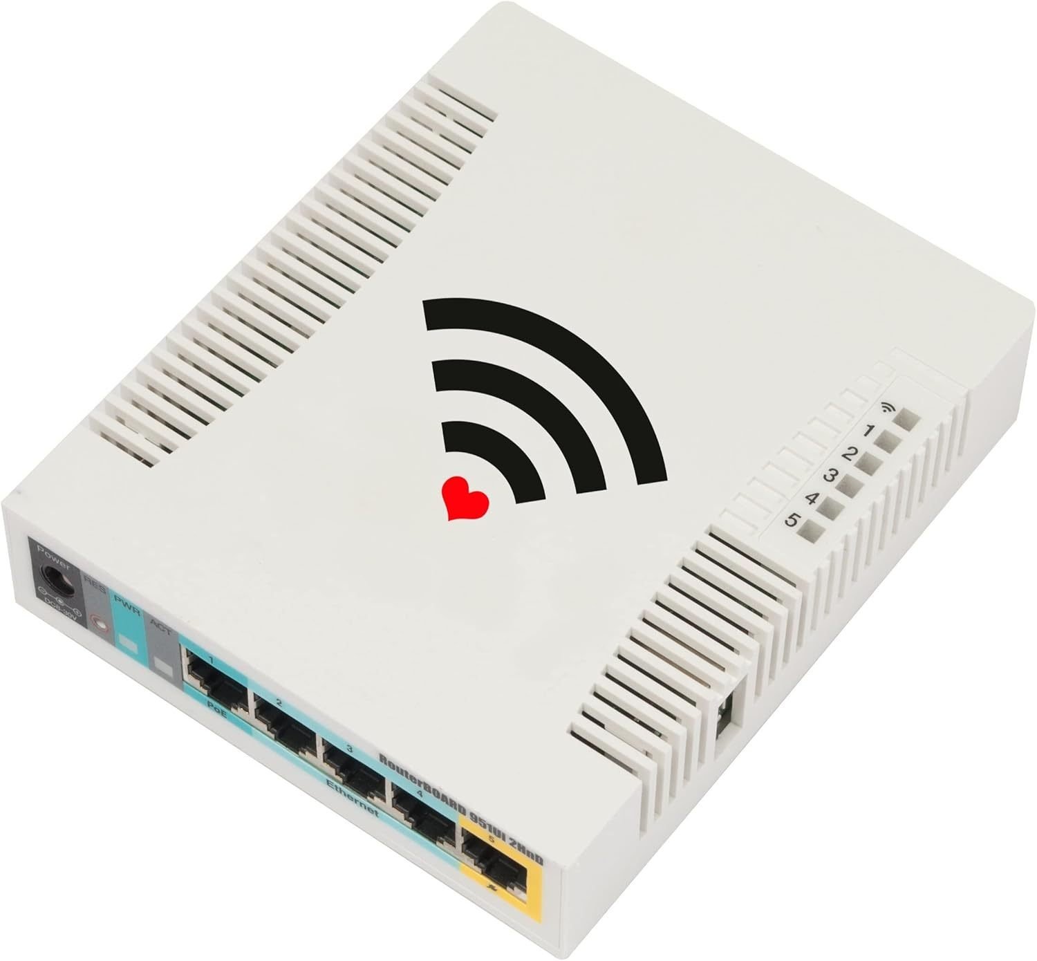 Mikrotik RB951Ui-2HnD 2.4GHz Point d'accès sans fil domestique – Image 4