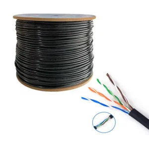 Câble réseau extérieur CAT 6 CAT 6A 23AWG Cuivre CCA UTP FTP SFTP Cat6 CAT6A