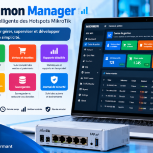 Mikhmon Manager 8.0.1 — Gestion intelligente des Hotspots MikroTik
